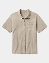 Normal Jersey Button Up Pumice