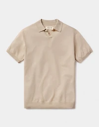 Summer Linen-Blend Polo Jute