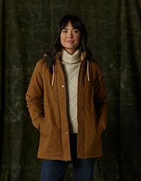 Betsie Canvas Coat Maple Glaze