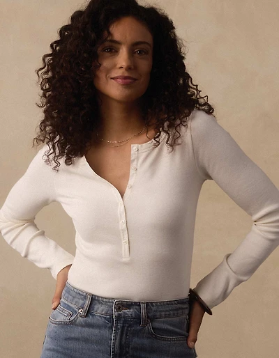 Normal Rib Henley