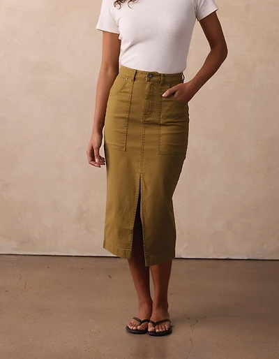 Scout Canvas Shipyard Skirt Tobacco