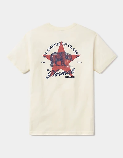 Heritage Star Tee Natural