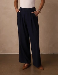 Leukos Linen-Blend Trouser