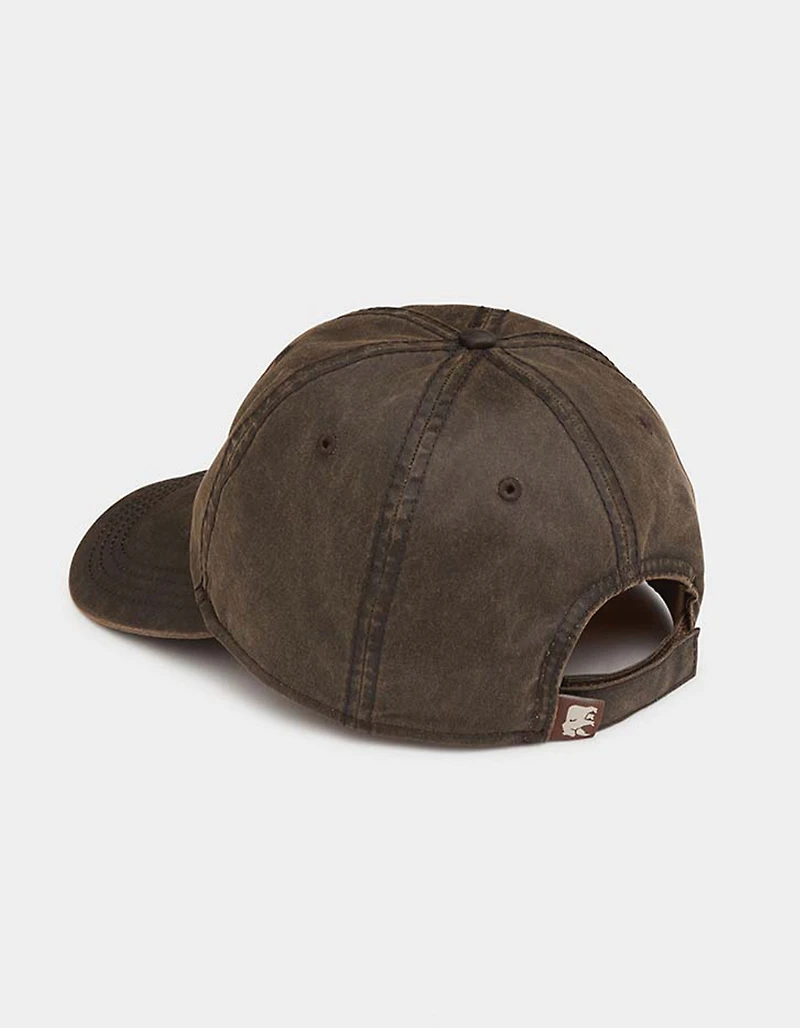 Waxed Canvas Cap in Brown