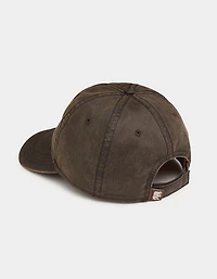 Waxed Canvas Cap in Brown