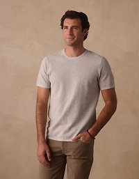 Driftknit Sweater Tee Stone