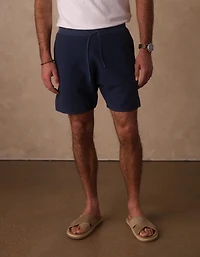 Robles Birdseye Knit Short Denim/Dark Navy