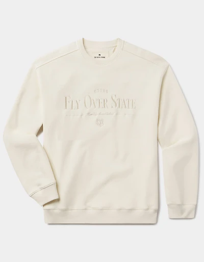 Normal Fleece Graphic Pullover Ivory