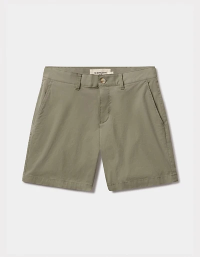 Stretch Chino Short Moss