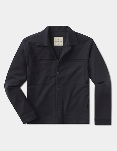 Comfort Terry All Day Jacket Navy