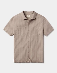 Knit Getaway Button Up Taupe