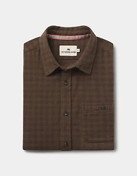 Hudson Double Brushed Flannel Cocoa Plaid