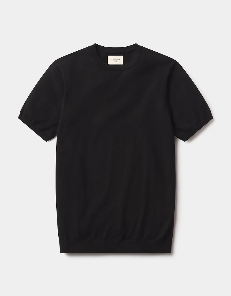 Taylor Sweater Tee Black