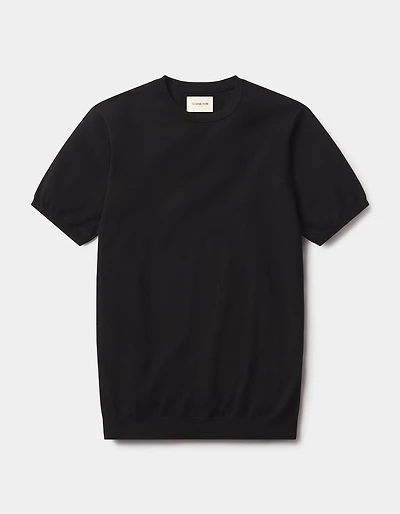 Taylor Sweater Tee Black