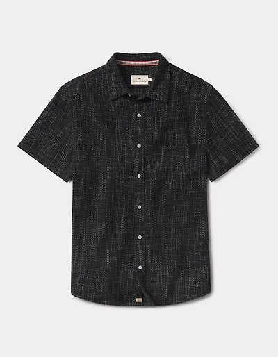 Freshwater Short Sleeve Button Up Shirt Ocean