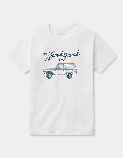 Summer Bronco Tee White