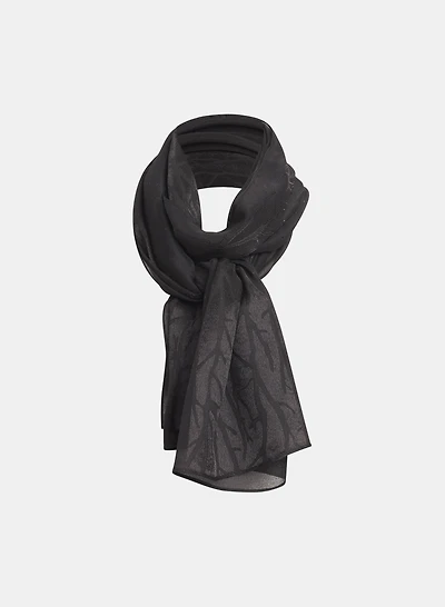Stone Embellished Scarf