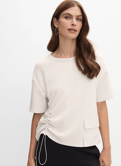Flap Pocket Scuba Top