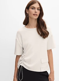 Flap Pocket Scuba Top