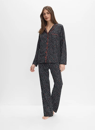 Heart & Dot Pyjama Set