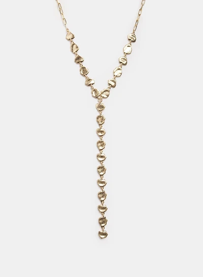 Abstract Link Y Necklace