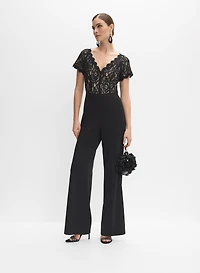 Lace Detail Jumpsuit