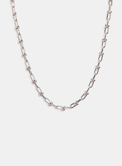 Collier à maillons entrelacés