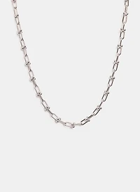 Collier à maillons entrelacés