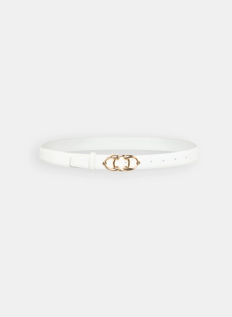 Ceinture à boucle en anneaux