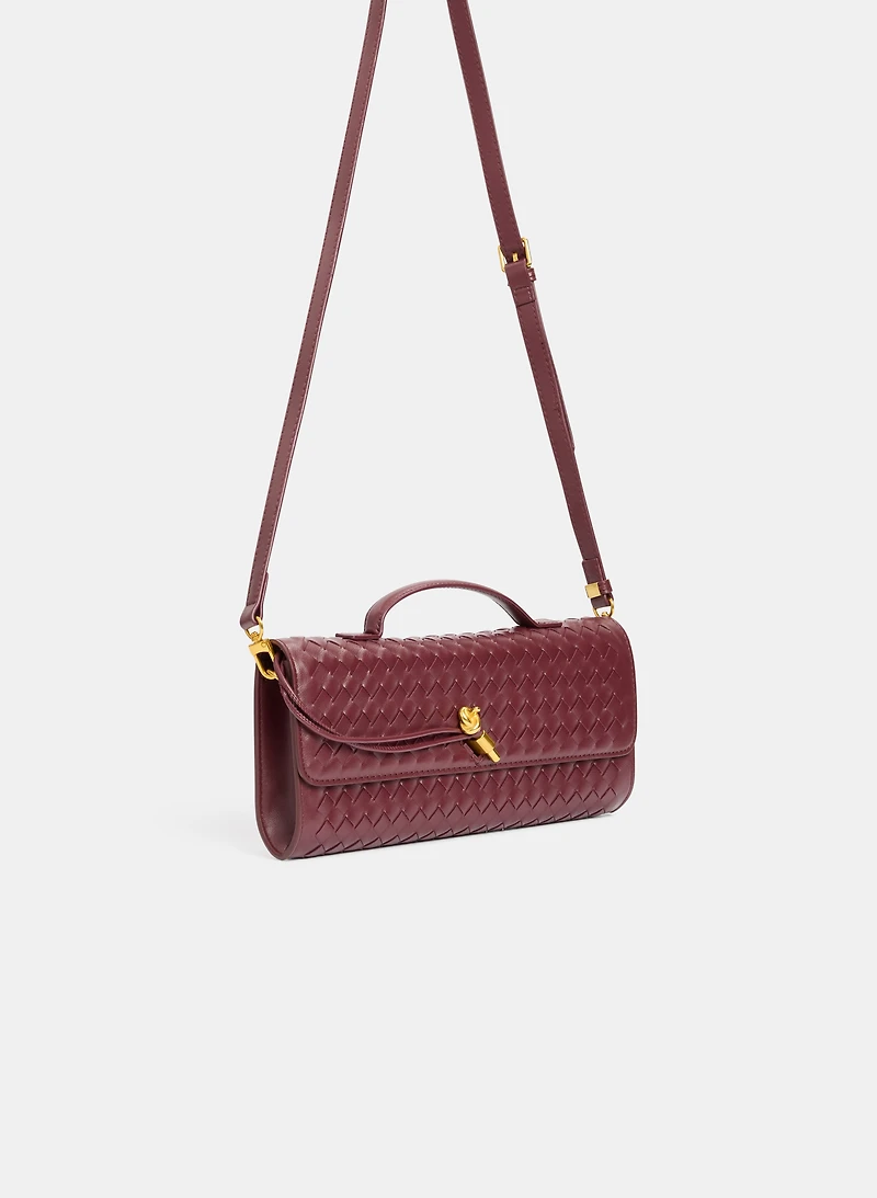 Basket Weave Clutch