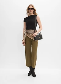 Asymmetric Off-Shoulder Top