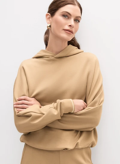 Hooded Pullover Top