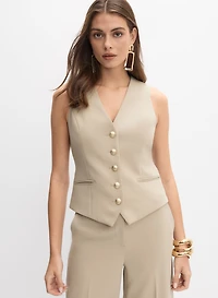 Button-Down Vest
