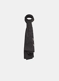 Foulard à motif léopard  