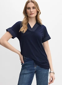 Joseph Ribkoff - Haut à bordures contrastantes