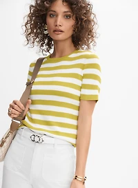 Stripe Knit Pullover