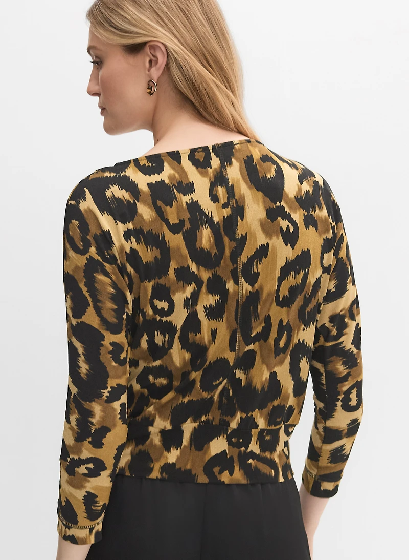 Leopard Print Top