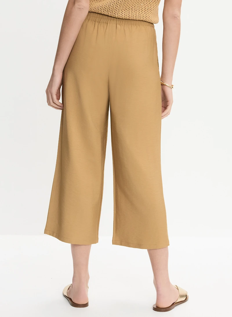 Crinkle Modal Capris