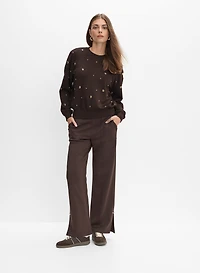 Stud Embellished Sweatshirt