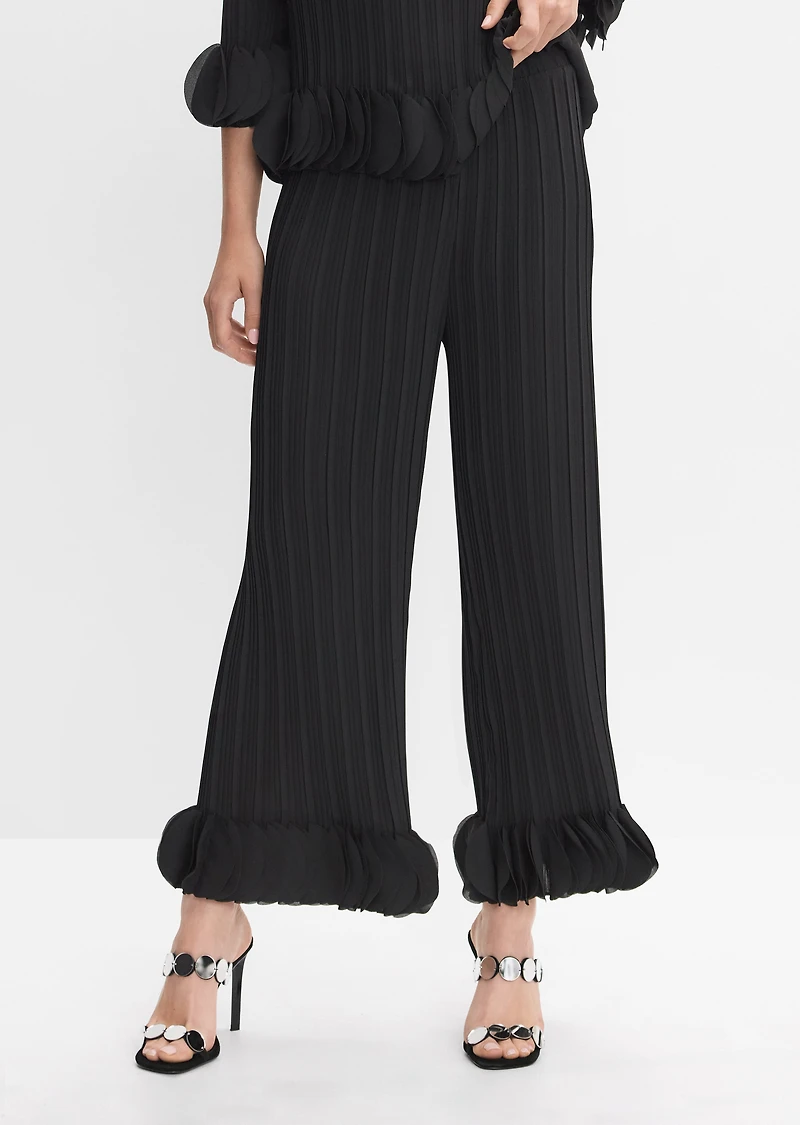 Joseph Ribkoff - Pleated Straight-Leg Pants