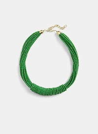 Multi-Row Bead Necklace