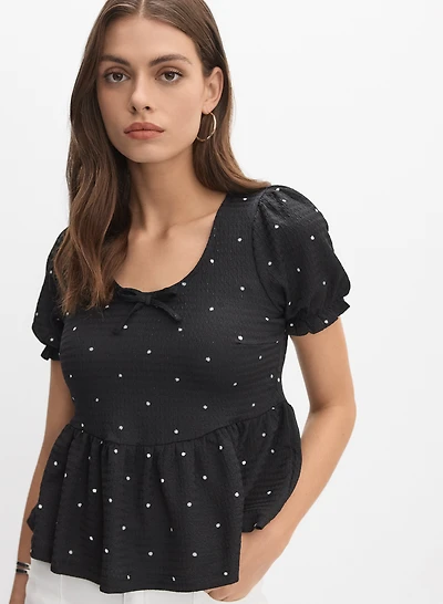 Polka Dot Top
