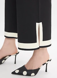 Joseph Ribkoff - Pantalon à bandes contrastantes