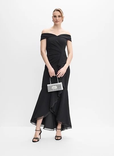 Adrianna Papell - Robe de soirée à encolure en coeur