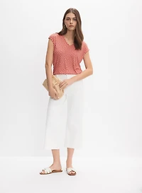Geometric Print Top