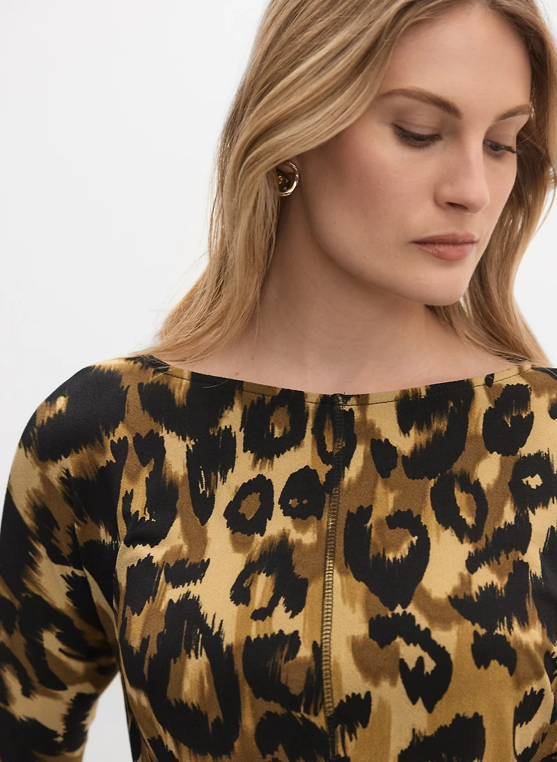 Leopard Print Top