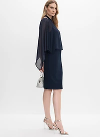 Robe à effet superposé