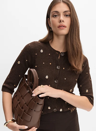 Jewel Embellished Cardigan