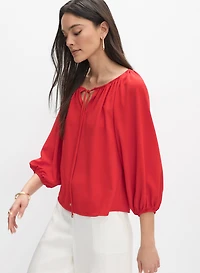 Joseph Ribkoff - Tie-Neck Blouse