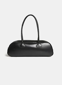 Vegan Leather Baguette Bag